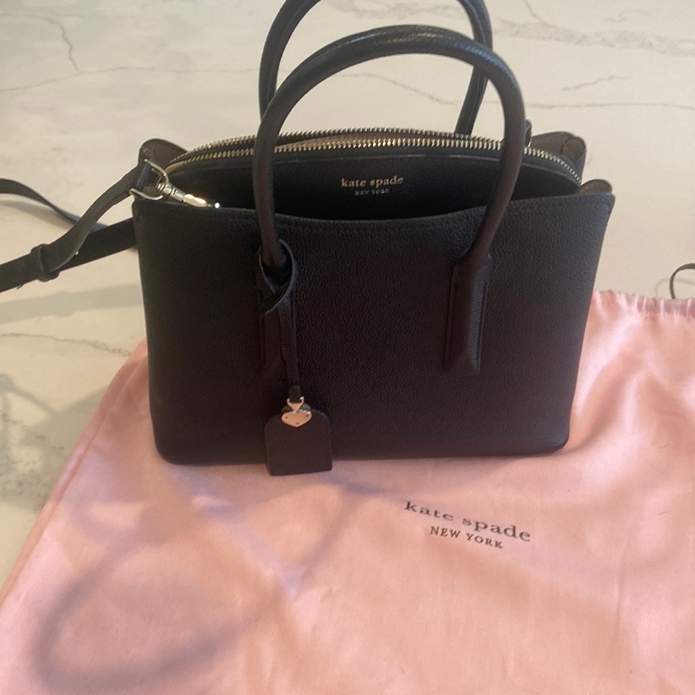 Black Kate Spade Rory Medium Satchel.